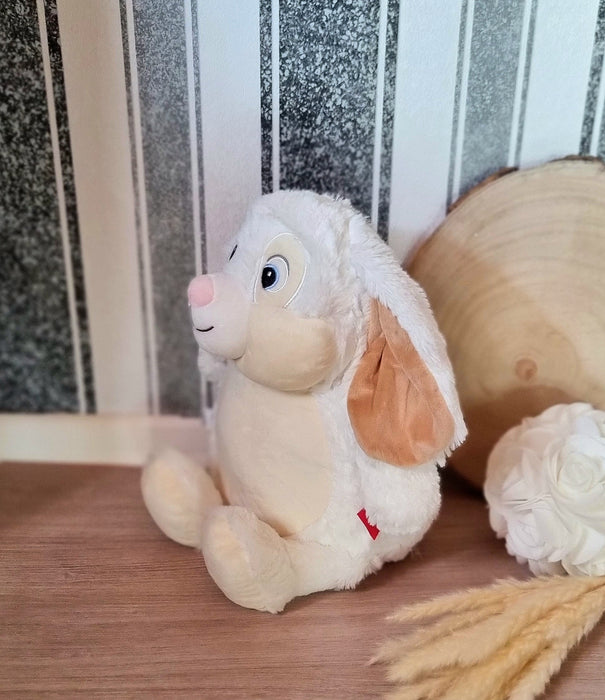 Personalisiertes Kuscheltier Hase Stofftier Junge Geburtsdaten Baby Geschenk Plüschtier - CreativMade 