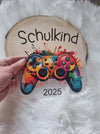 Bügelbild Controller Schulkind Kinder Textilaufbügler DIY Projekt hochwertiger DTF Ausdruck XL - CreativMade
