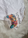 Bügelbild Controller Schulkind Kinder Textilaufbügler DIY Projekt hochwertiger DTF Ausdruck XL - CreativMade