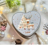 Keksdose Weihnachten personalisiert Plätzchendose Vintage Geschenkidee Vorratsdose Blechdose - CreativMade 