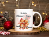 Weihnachtstasse personalisiert Mama & Papa Tasse Weihnachten Eltern Geschenk Familie Keksmännchen - CreativMade 