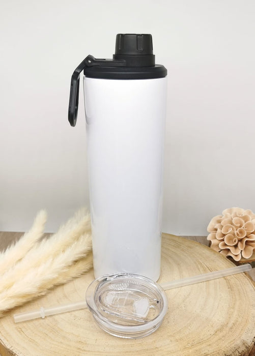 Thermobecher to go personalisiert Pferd Trinkbecher mit Strohhalm Tumbler Becher Kaffeebecher - CreativMade