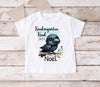 Kindergartenkind T-Shirt mit Name Rabe personalisiert Kita Kind Jungen Kindergarten Start Outfit - CreativMade