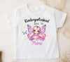 Kindergartenkind T-Shirt Fee personalisiert Kita Kind Mädchen Kindergarten Start - CreativMade 