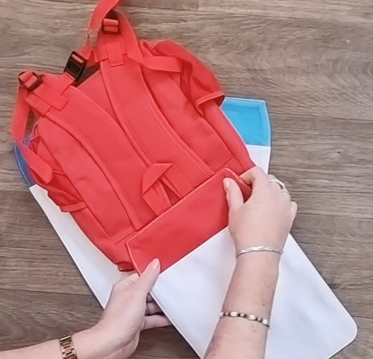 Kindergarten Rucksack personalisiert mit Name Pfau Mädchen Kindergartentasche Kita Kinder - CreativMade