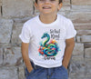 Schulkind T-Shirt mit Name personalisiert Junge Drache Einschulungsshirt Einschulung erste Klasse Geschenk - CreativMade