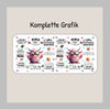 Eiskaffeeglas personalisiert Spruch Humorvoll Witzig Lustig Trinkglas mit Deckel Strohhalm Tasse Glas Geschenk - CreativMade 