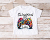Schulkind T-Shirt mit Name personalisiert Junge Controller Einschulungsshirt Einschulung erste Klasse Geschenk - CreativMade