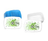 Set Brotdose und Trinkflasche personalisiert mit Namen Fußball Edelstahl 500ml Lunchbox Jungen - CreativMade