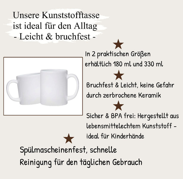 Schulkind Tasse personalisiert Jungen Einschulungstasse mit Namen Geschenk Einschulung Erstklässler - CreativMade