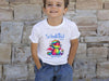 T-Shirt Schulkind Drache mit Name personalisiert Junge Einschulungsshirt Einschulung erste Klasse Geschenk - CreativMade 