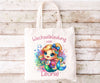 Wechselkleidung Kita Meerjungfrau Tasche personalisiert mit Name Mädchen Kindergarten Wechselwäsche Wechselsachen Beutel - CreativMade 