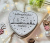 Keksdose Weihnachten personalisiert Plätzchendose Rentier Geschenkidee Vorratsdose Blechdose - CreativMade 