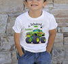 Schulkind T-Shirt mit Name personalisiert Junge Monstertruck Einschulungsshirt Einschulung erste Klasse Geschenk - CreativMade