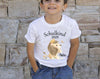 Schulkind T-Shirt mit Name personalisiert Junge Löwe Einschulungsshirt Einschulung erste Klasse Geschenk - CreativMade