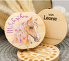 Zahndose personalisiert Milchzahndose Pferd mit Name Zahnbox für Milchzähne Geschenk Einschulung - CreativMade 