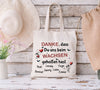 Danke, dass uns beim Wachsen geholfen hast Beutel Geschenkidee Tragetasche Beutel Abschiedsgeschenk Kita - CreativMade 