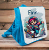 Kinderrucksack Skater personalisiert mit Name Kindergarten Junge Kindergartentasche Kita - CreativMade 