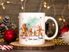 Weihnachtstasse personalisiert Familie Tasse Weihnachten Eltern Kinder Geschenk Keksmännchen - CreativMade 