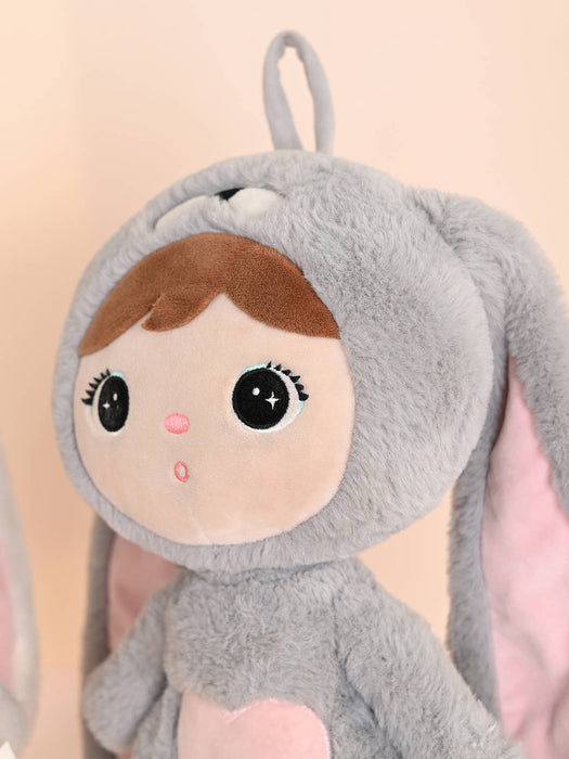 Kuscheltier Hase mit Name Mädchen personalisiertes Plüschtier Stofftier Baby Geburtsdaten - CreativMade 