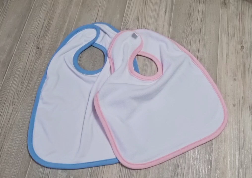 Personalisiertes Baby Lätzchen Faultier aus Frottee mit Klettverschluss Sabberlatz mit Namen Mädchen - CreativMade