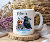 Schulkind Tasse personalisiert Jungen Rabe Einschulungstasse mit Namen Geschenk Einschulung Erstklässler - CreativMade