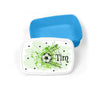Set Brotdose und Trinkflasche personalisiert mit Namen Fußball Edelstahl 500ml Lunchbox Jungen - CreativMade