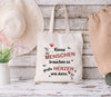 Kleine Menschen brauchen so große Herzen wie Deins Geschenkidee Tragetasche Beutel Anerkennung Abschiedsgeschenk Kitazeit - CreativMade 