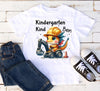 Kindergartenkind T-Shirt mit Name Bagger Drache personalisiert Kita Kind Jungen Kindergarten Start Outfit - CreativMade